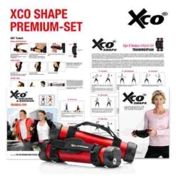 XCO Aluminium Premium Set Incl. 2 Training Programmes On DVD 5 XCO Aluminium Premium Set Incl. 2 Training Programmes On DVD -Professional Fitness Equipment Store 204 5506